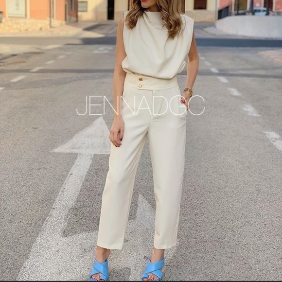 NWT Zara padded heel leather sandals - Picture 12 of 16